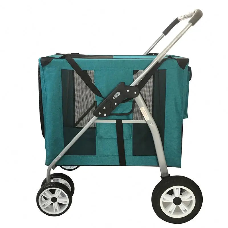 Big Dog Carrier Pet Stroller Dog Transport Outdoor Doggy Travel