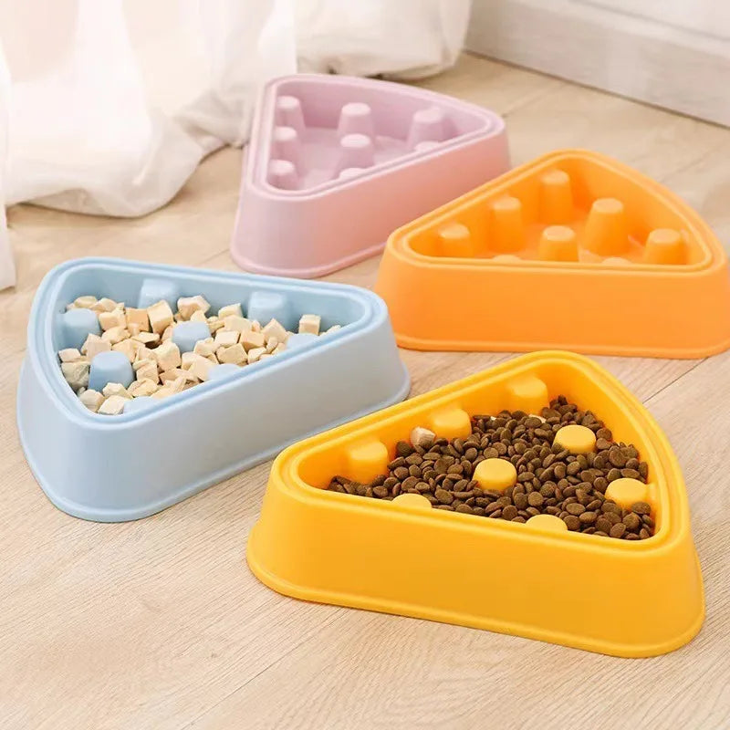 Dog Cat Anti Choking Feeding Food Bowls Pet Supplies Puppy Slow Down Eating Feeder Dish Prevent Obesity New Product Variety