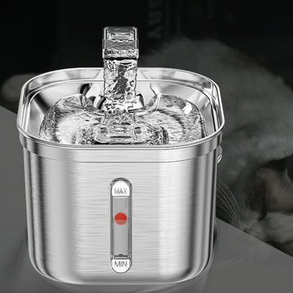 2.20L Automatic Cats Water Fountain Quiet Watering Feeding Bowl Pet Fountain Dog Supplies Cats Drinking Fountain Low Noise