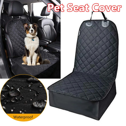 Dog Car Front Seat Cover Waterproof Non-Slip Pet Cat Dog Carrier Mat Folding Cushion Protector Seat Cover for Cars Trucks SUV